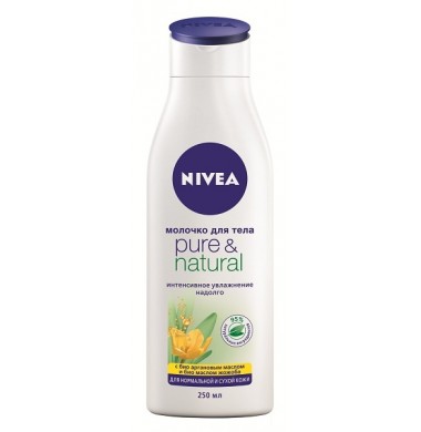 Nivea Pure & Natural Молочко для тела 250 мл