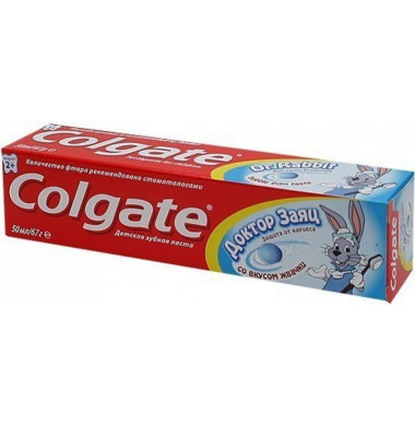 Colgate Доктор Заяц Жвачка Зубная Паста 50 мл