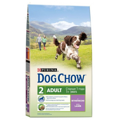 Purina Dog Chow Сухой Корм С Ягненком Для Взрослых Собак 2,5 кг 