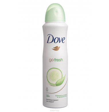 Dove Go Fresh Прикосновение Свежести Антиперспирант Аэрозоль 150 мл