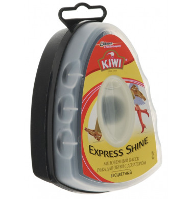 Kiwi Express Shine Губка с Дозатором для Гладкой Кожи Бесцветный