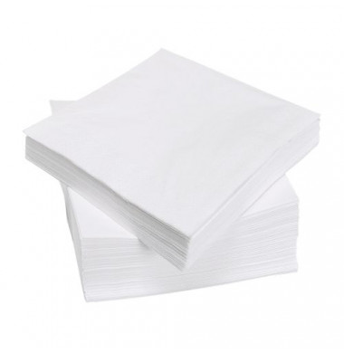 Домашний Уют Белые Бумажные Салфетки 100 шт