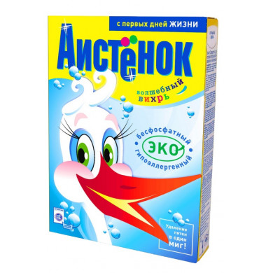 Аистёнок Волшебный Вихрь Гипоаллергенный Порошок Автомат 1,8 кг