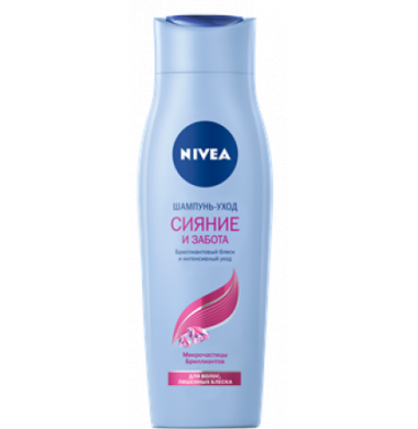 Nivea Сияние и Забота Шампунь 400 мл