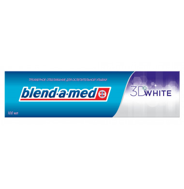 Blend-a-med 3D White Трехмерное Отбеливание Зубная Паста 100 мл