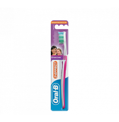 Oral-B 3-Effect Классик Средняя Жесткость Зубная Щетка
