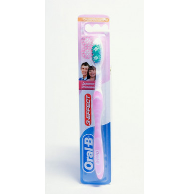Oral-B 3-Effect Деликатное Отбеливание Средняя Жесткость Зубная Щетка