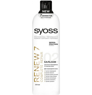 Syoss Renew 7 Complete Repair Бальзам 500 мл