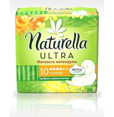 Naturella Ultra Мягкость Календулы Normal Женские Гигиенические Прокладки с крылышками 10 шт