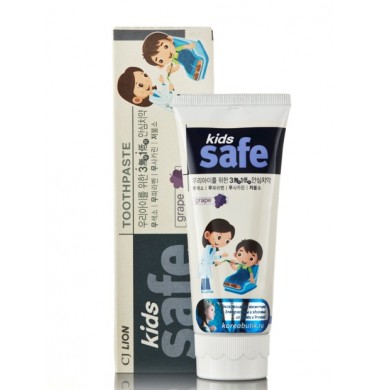Kids Safe Grape  Со Вкусом Винограда  Детская Зубная Паста 90 г