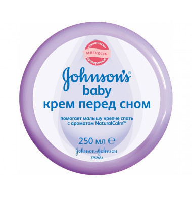 Johnson's Baby Перед Сном Детский Крем 250 мл