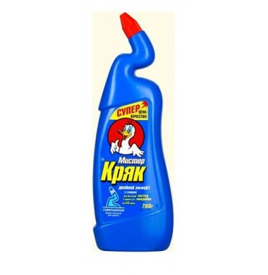 Мистер Кряк Двойной эффект с хлором Гель 750 г