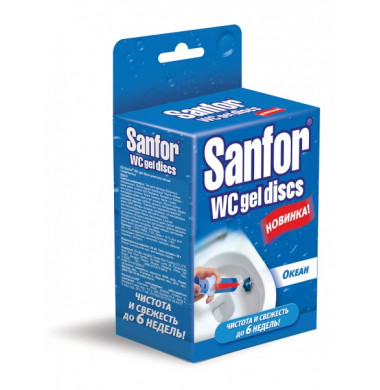 SANFOR Океан Аромат Диски Чистоты