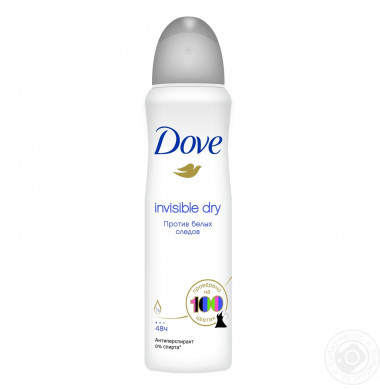 Dove Невидимый Антиперспирант Аэрозоль 150 мл