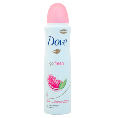Dove Go Fresh Свежесть Граната и Лимонной Вербены Антиперспирант Аэрозоль 150 мл