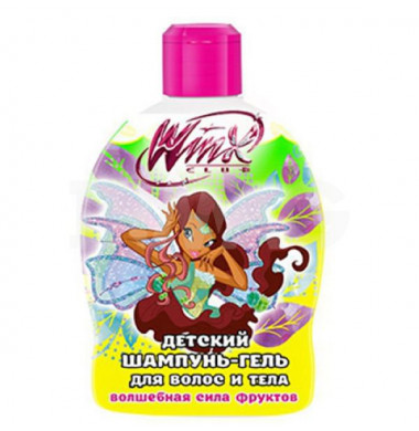 Winx  Club Волшебная Сила Фруктов  Шампунь-Гель  Для Волос И Тела 340 мл