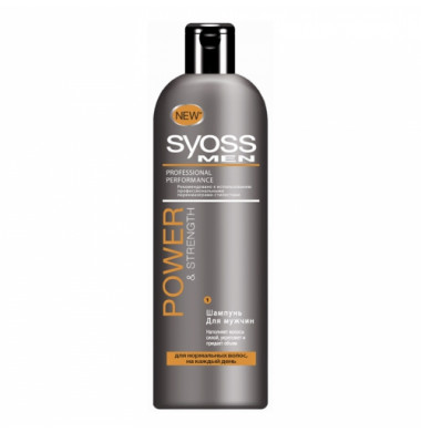 Syoss Men Power & Strength Шампунь 500 мл