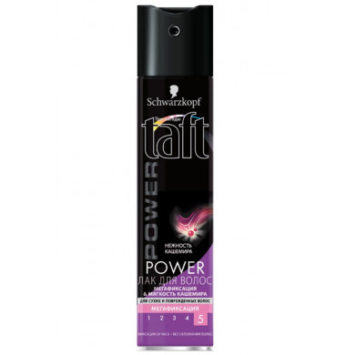 Taft Power Нежность Кашемира Мегафиксация Лак 225 мл