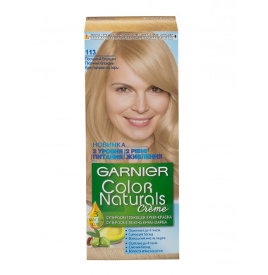 Garnier Color Naturals Суперосветляющая Крем-Краска 113 Песочный Блонд 
