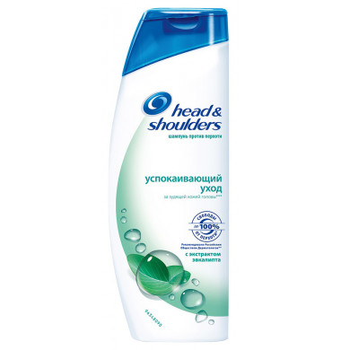 Head & Shoulders Успокаивающий Уход Шампунь Против Перхоти 400 мл 