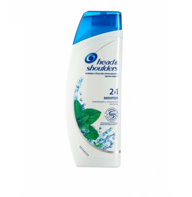 Head & Shoulders 2 в 1 Ментол Шампунь и Бальзам 200 мл 