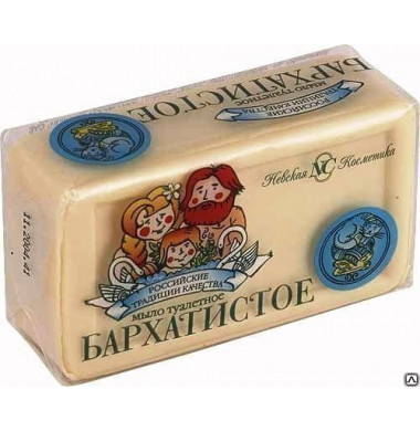 Невская Косметика Бархатистое Мыло Туалетное 140 г
