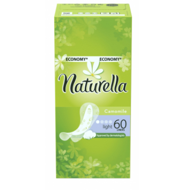 Naturella Camomile Light Женские Гигиенические Прокладки на каждый день 60 шт