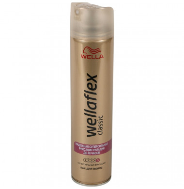 WellaFlex Classic Cуперсильная  Фиксация Лак 250 мл 