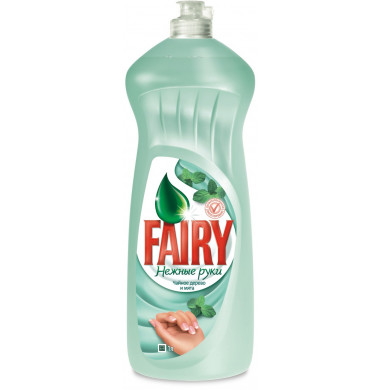 Fairy Нежные Руки Чайное Дерево и Мята Жидкость 1 л
