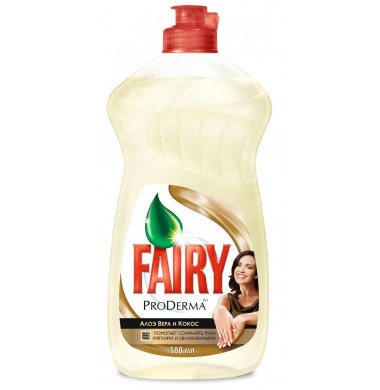 Fairy ProDerma Алоэ Вера и Кокос Жидкость 500 мл