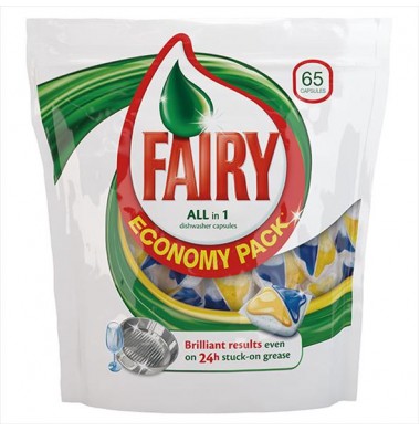 Fairy All in1 Dishwasher Capsules для Посудомоечных Машин 65 шт