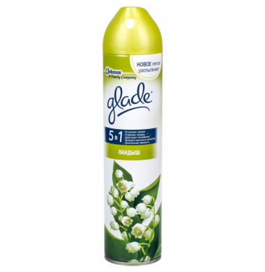 Glade 5 в 1 Ландыш Освежитель Воздуха 300 мл