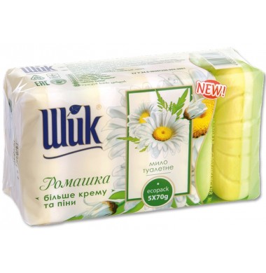 Шик Ромашка Мыло Туалетное 70 г*5 шт