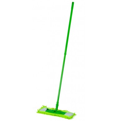 Швабра Green Mop Телескопическая Ручка с насадкой шенилл