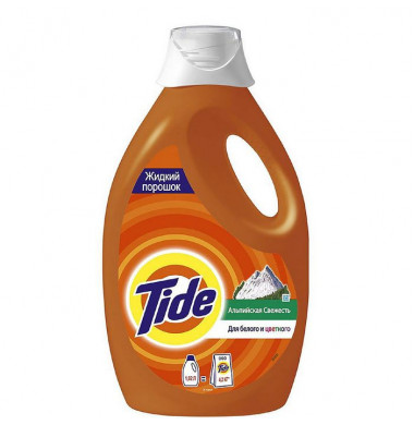 Tide Альпийская Свежесть Жидкий Порошок 1,82 л