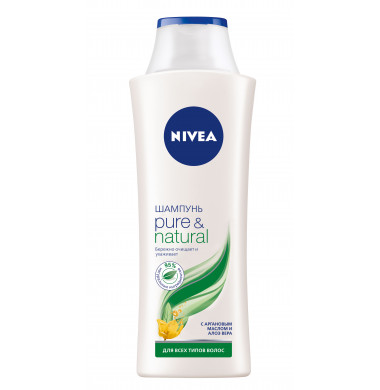 Nivea Pure & Natural Шампунь 400 мл