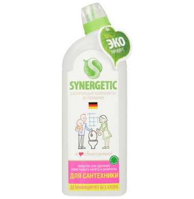 SYNERGETIC  Средство Для Сантехники 1 л