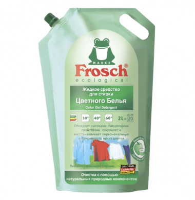 Frosch Жидкое Средство Для Стирки Цветного Белья  2 л 