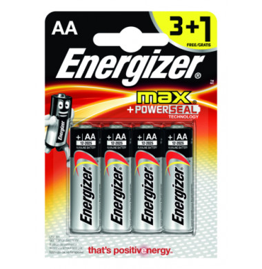 Energizer MAX AA Батарейка 4шт