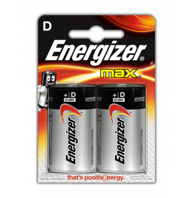 Energizer MAX D Батарейка 2шт