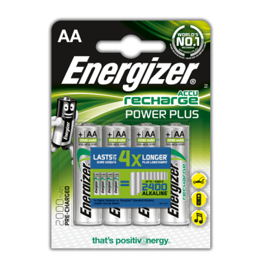 Energizer Recharge 2000mAh AA Аккумулятор 4шт