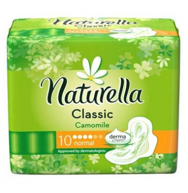 Naturella Classic Camomile Normal Женские Гигиенические Прокладки с крылышками 10 шт