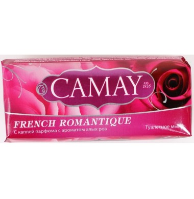 Camay French Romantique Алые Розы Мыло Туалетное 90 г
