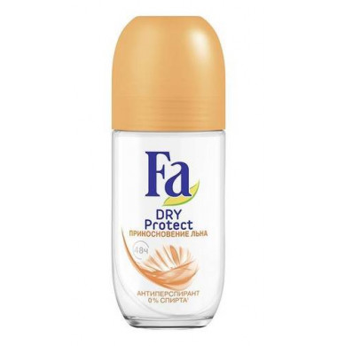Fa Dry Protect Прикосновение Льна Антиперспирант Ролик 50  мл