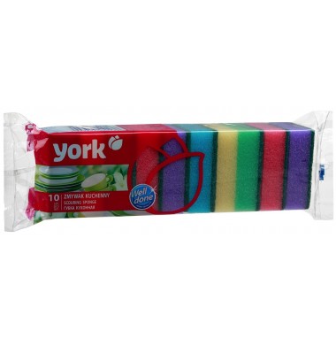York Губка для посуды Midi 10 шт