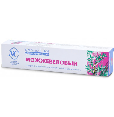 Невская Косметика Можжевеловый Дезодорирующий Крем для ног 50 мл