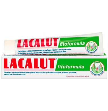 Lacalut Fitoformula Зубная Паста 75 мл