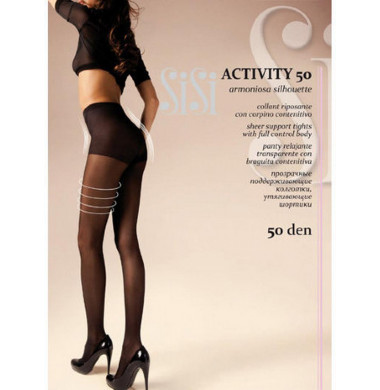 Sisi Activity Колготки 50 den 3-M Nero Черный 