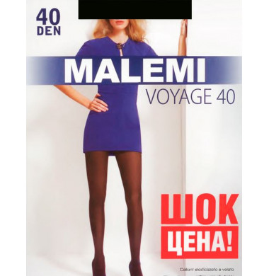 MALEMI Voyage Колготки 40 den 3-M Nero Черный 