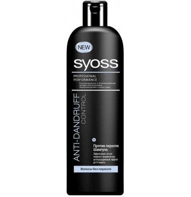 Syoss Anti-Dandruff Control Против Перхоти Шампунь 500 мл